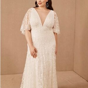 Brand New BHLDN Wedding Dress - Never Worn Never Altered